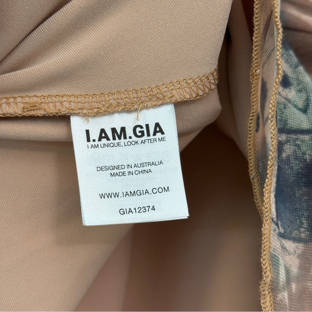 I.AM.GIA Animal Print Asymmetrical Skirt S - Picture 5 of 6